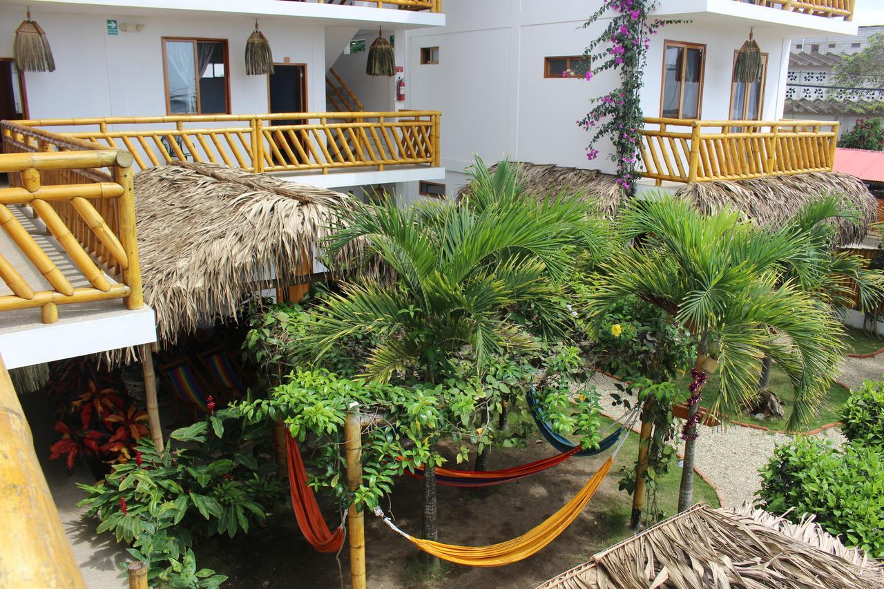La Mariposa Hostal Olón Eksteriør bilde