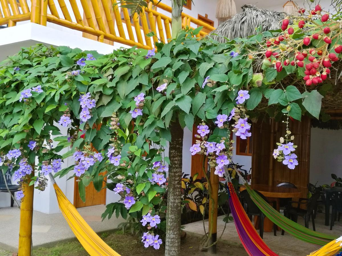 La Mariposa Hostal Olón Eksteriør bilde