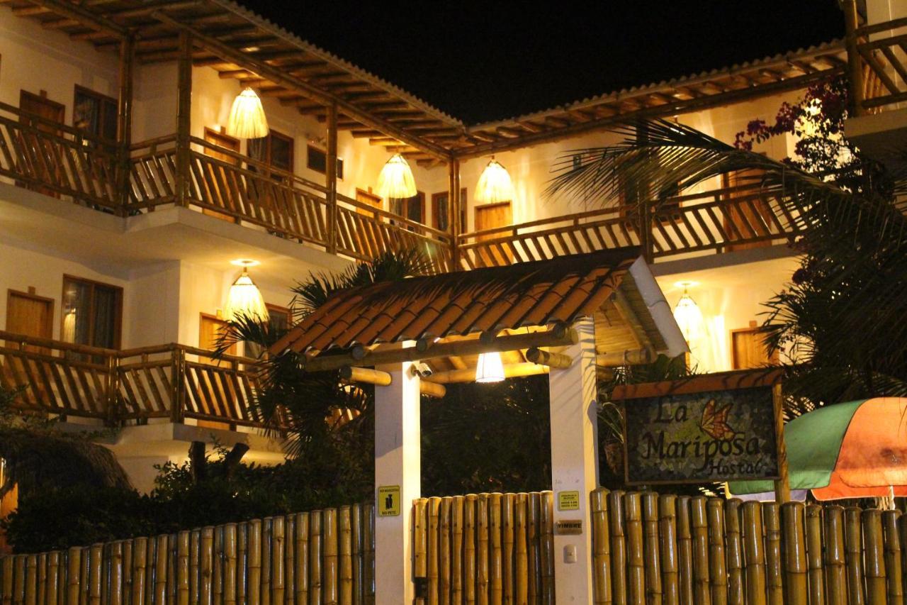 La Mariposa Hostal Olón Eksteriør bilde
