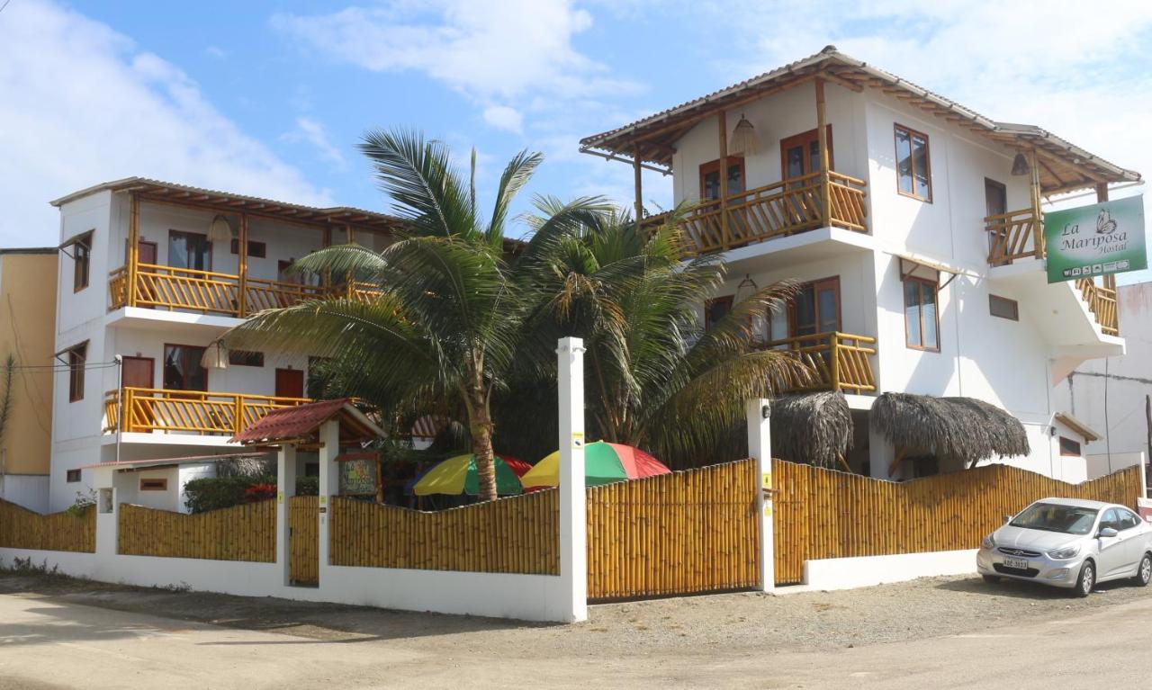 La Mariposa Hostal Olón Eksteriør bilde